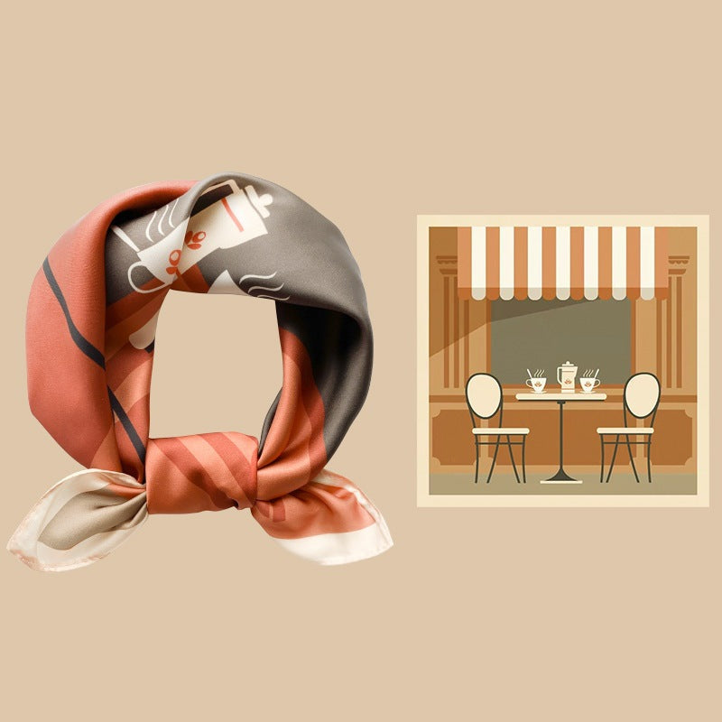 Wholesale Flight Attendant  Silk f 53* 53cm Large Square  Scarf