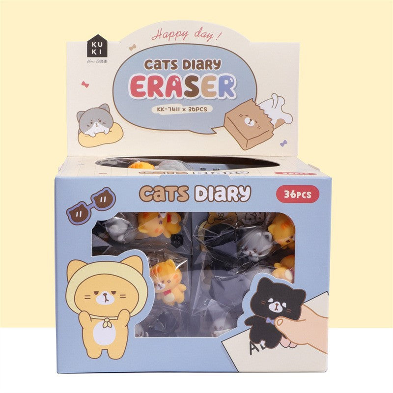 Wholesale of 36PCS 3D Bear Rubber ACC-ER-YSP002