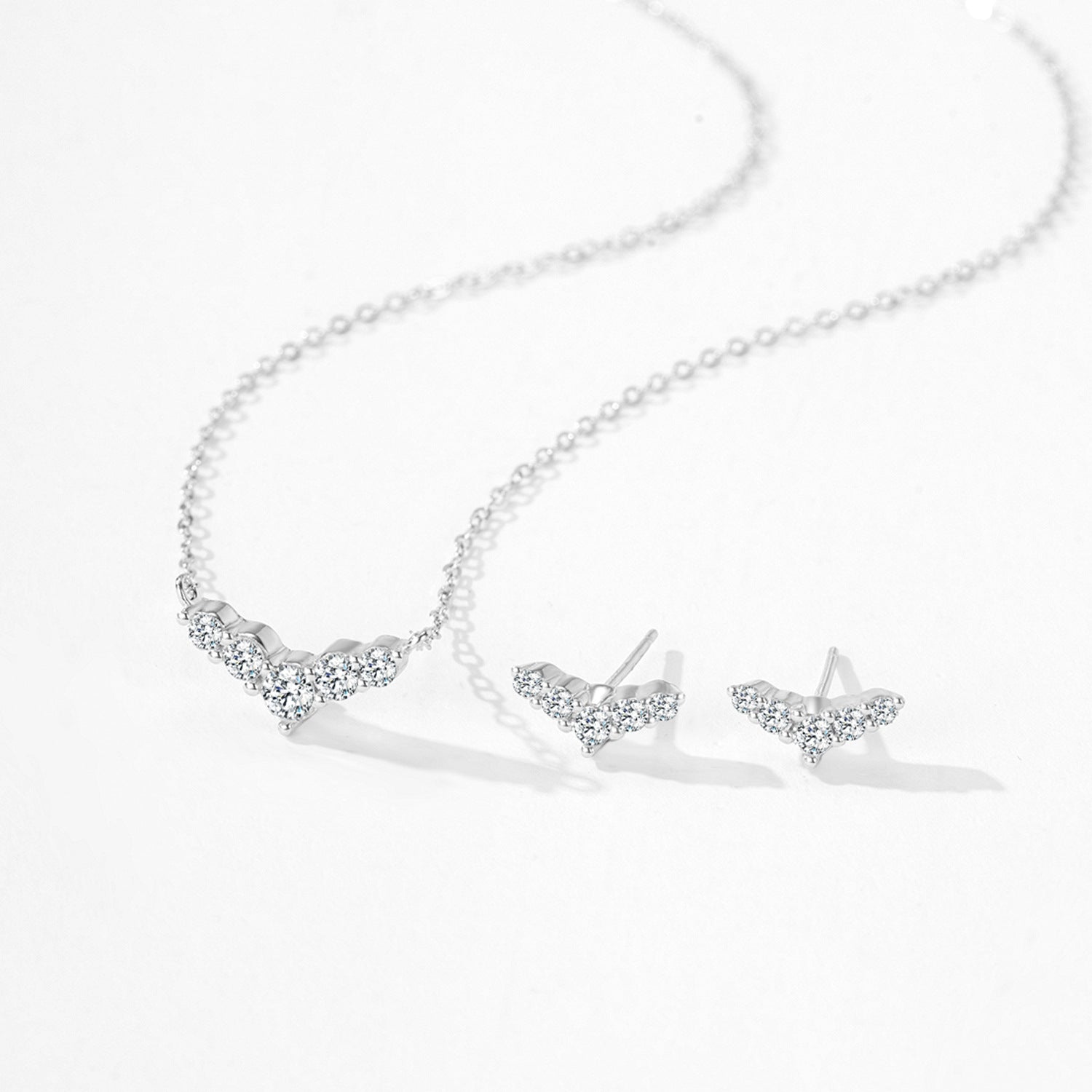 Wholesale S925 Sterling Silver Necklace Dolphin Fishtail Necklace