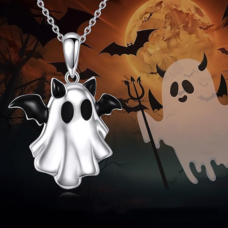 Wholesale  Halloween Ghost Cartoon Necklace