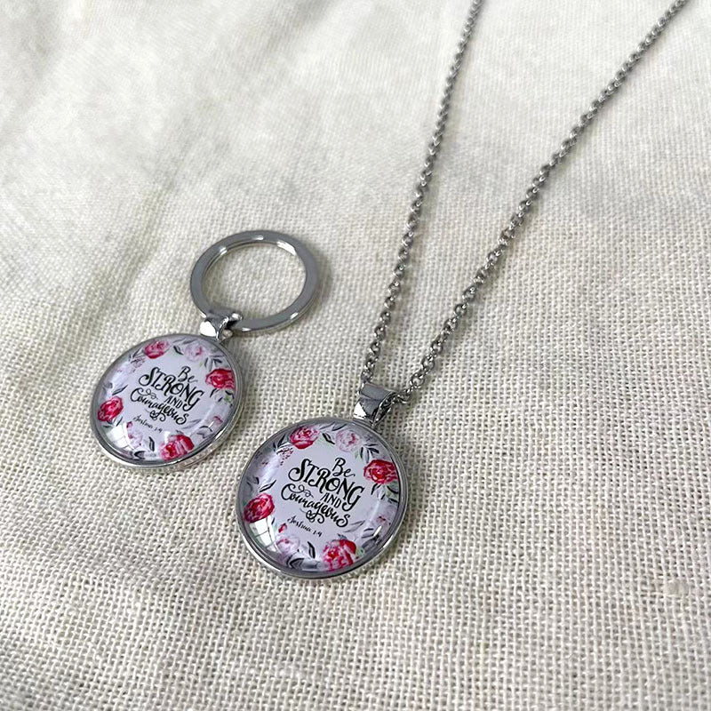 Wholesale Stainless Steel Necklace Graduation Gift Necklace Keychain ACC-NE-Yima001