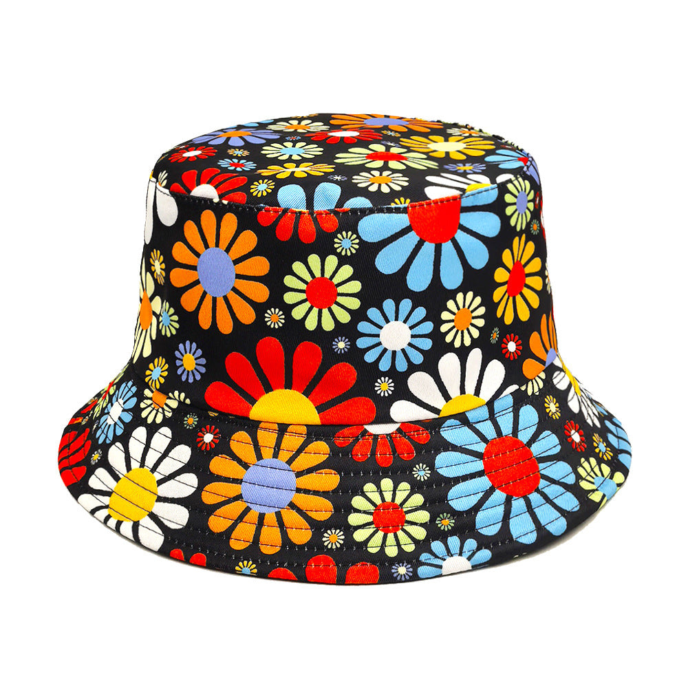 Wholesale Printed floral bucket hat
