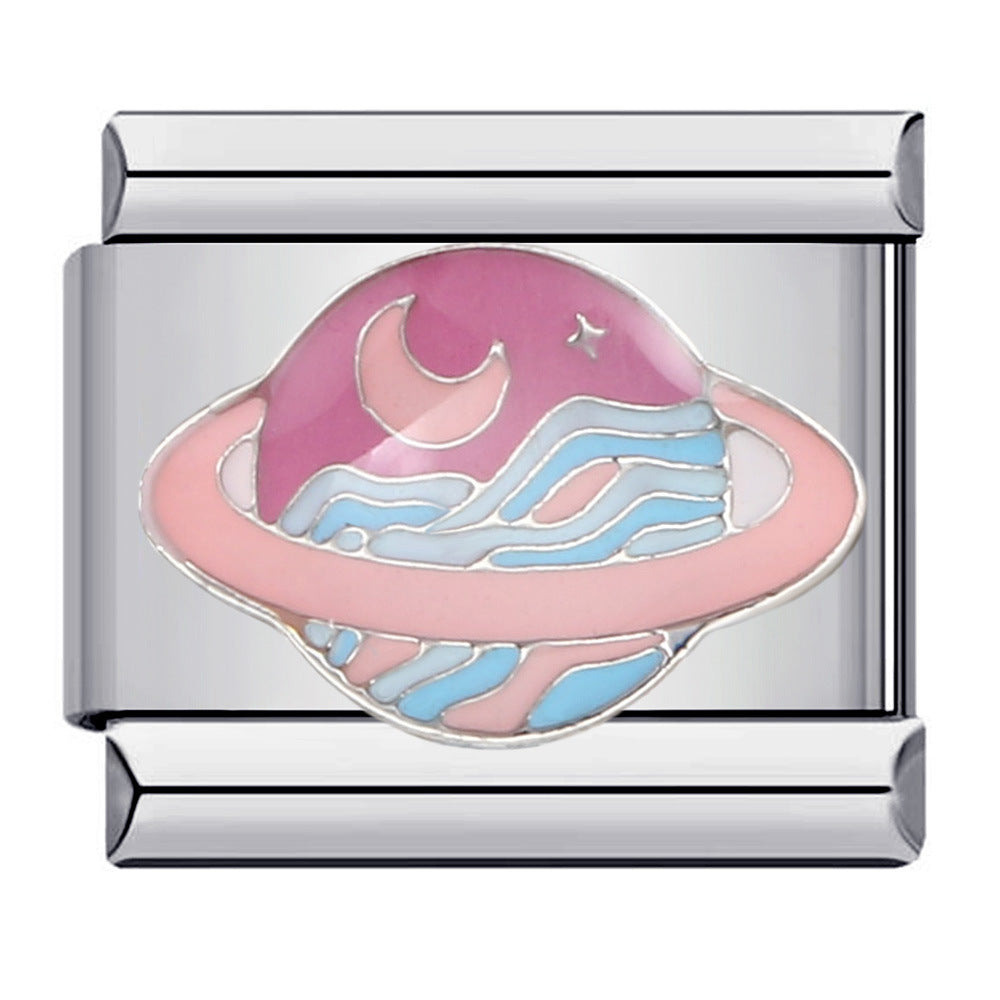 Wholesale Italian Charm Bracelet 9mm DIY Splicing Removable Stainless Steel Composable Bracelet ACC-BT-QiYing009