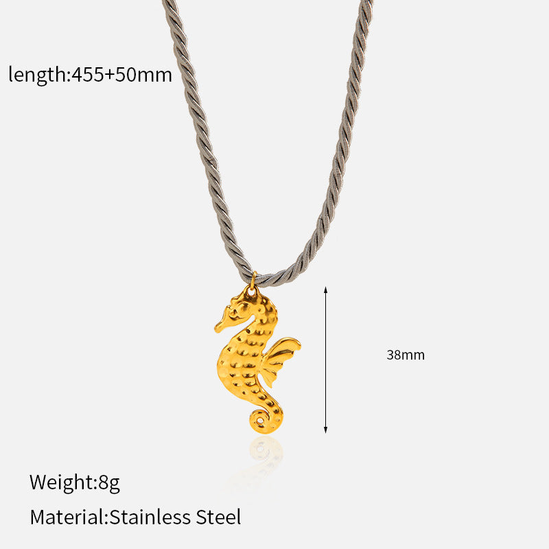 Wholesale Stainless Steel Ocean Pendant  Necklace