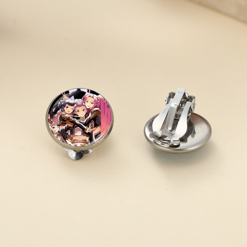 Wholesale  DIY Earrings Painless No-Ear-Piercing Ear Clips kpop