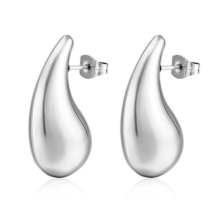 Wholesale Stainless Steel Hollow Light Luxury Earrings ACC-ES-MuShan038