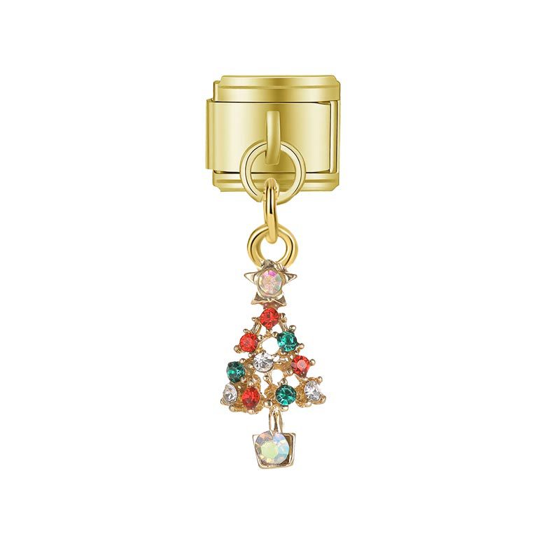 Wholesale Metal Electroplated Christmas DIY Bracelet Making Kit,  Craft Gift Accessory