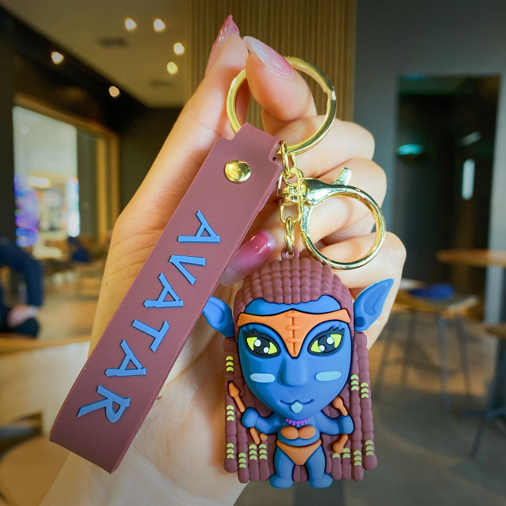 Wholesale Cartoon 3D Glue Doll Keychains ACC-KC-SJ003