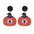 Wholesale Halloween pumpkin cat ghost earrings