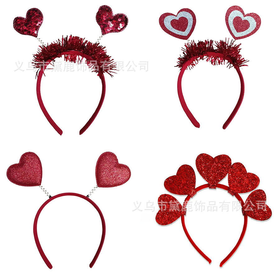 Wholesale Valentine's Day Heart Headband