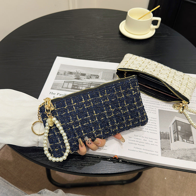 Wholesale card holder zipper coin purse