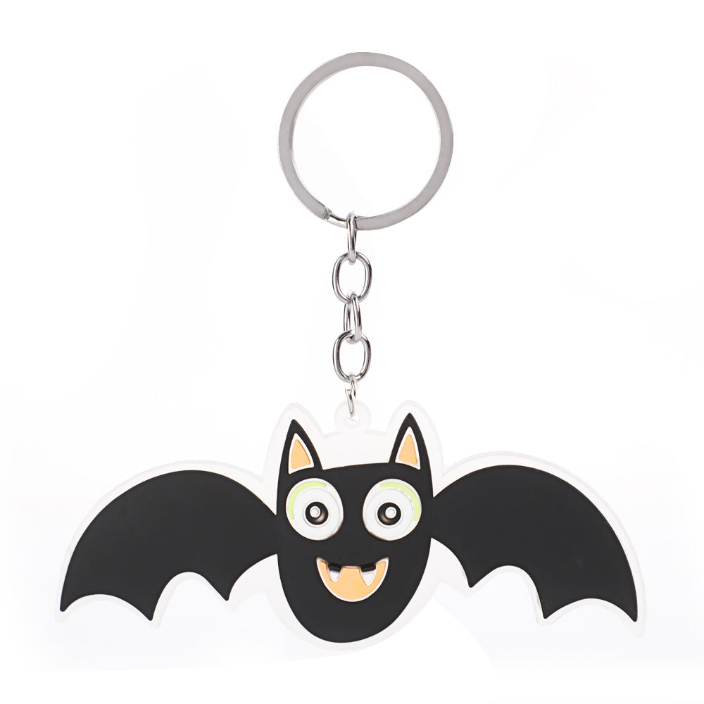 Wholesale  Halloween Keychain Funny Pumpkin Ghost Pendant Cute Funny Keychain