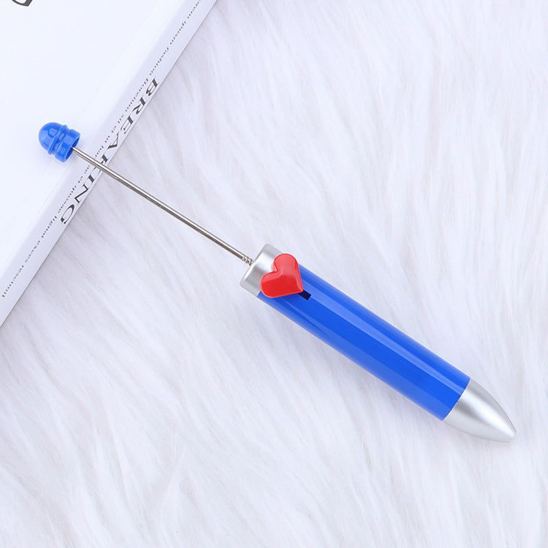 Wholesale 10pcs Beadable Pens Can Store Refills and Change Refills At Will DIY Beaded Pens ACC-PN-JinBN021