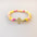 Wholesale Natural Stone Cross Bohemian Colorful Bracelet