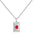 Wholesale Stainless Steel Heart Envelope Necklace