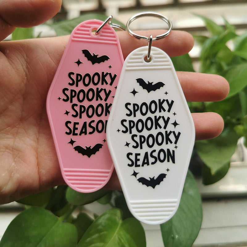Wholesale Halloween Hotel Plastic Keychains ACC-KC-MeiXin004