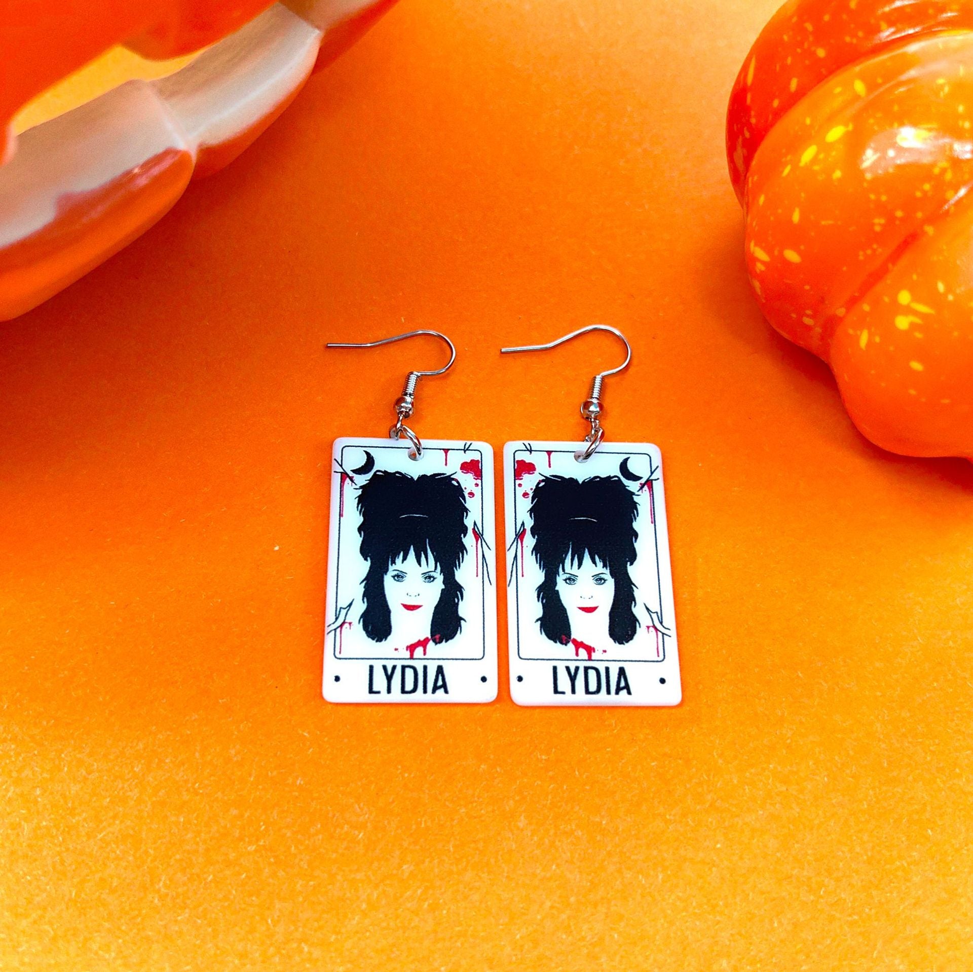 Wholesale Vintage Tarot Acrylic Earrings ACC-ES-Xizhao014