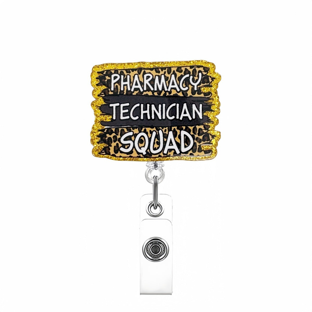 Wholesale  acrylic glitter bow   Badge Reels