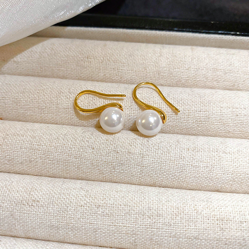 Wholesale Geometric Pearl Earrings  ACC-ES-KJ016