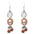 Wholesale  Halloween Wooden Color Printed Earrings
