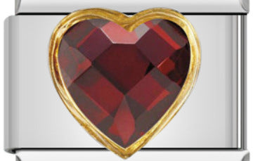 Wholesale Italian Charm Bracelet 9mm DIY Splicing Heart Series Stainless Steel Composable Bracelet