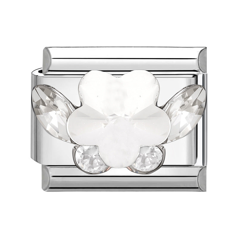 Wholesale Italian Charm Bracelet 9mm DIY Splicing Cute Creative Stainless Steel Composable Bracelet