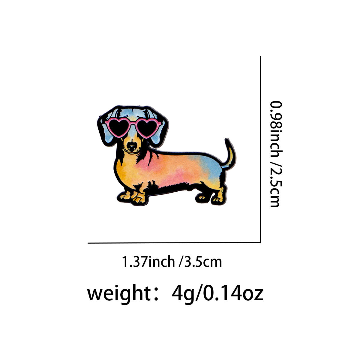 Wholesale Dachshund brooch