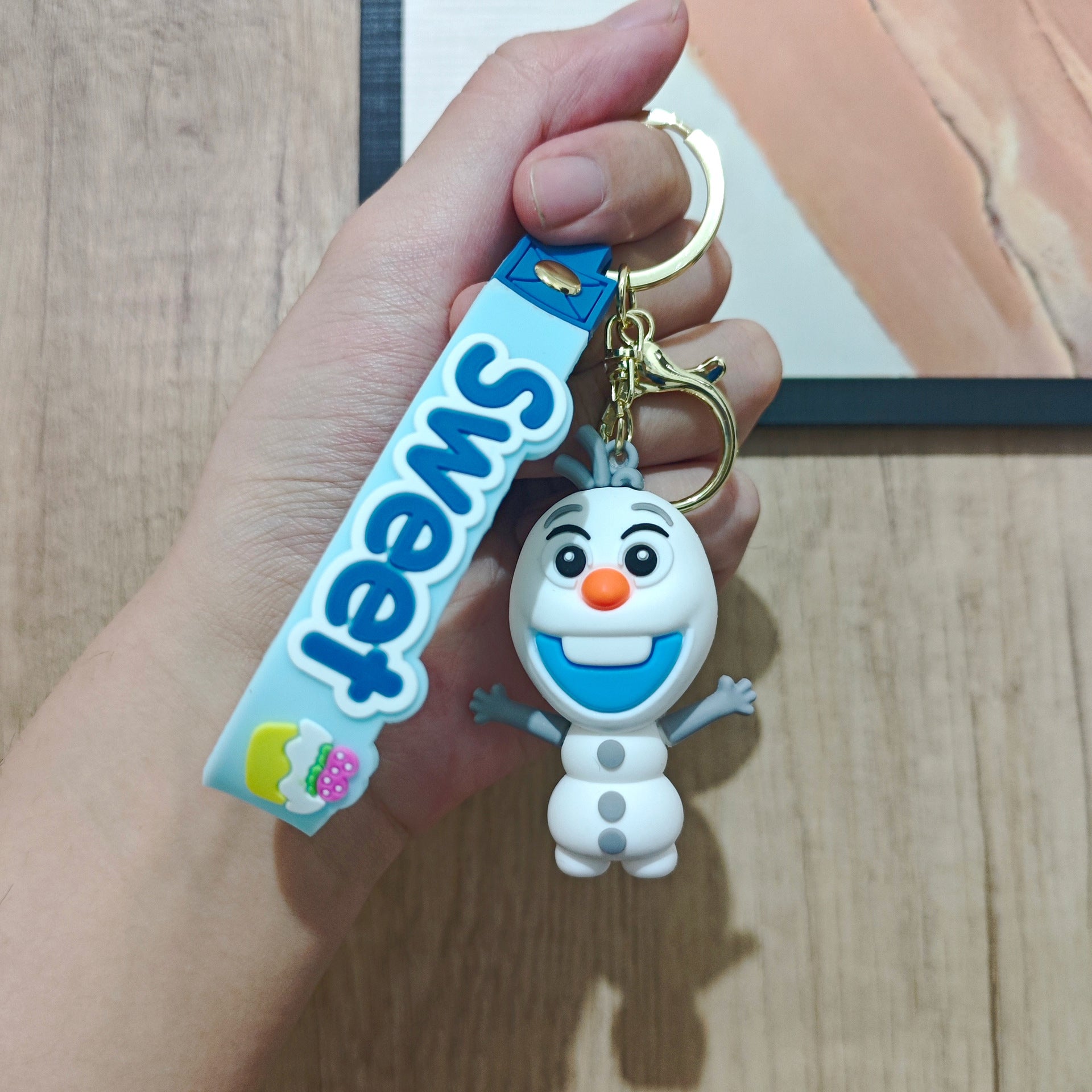 Wholesale Anime   Doll Keychain - PVC &  Metal,  Boutique Resale Car Key Accessory &  Gift