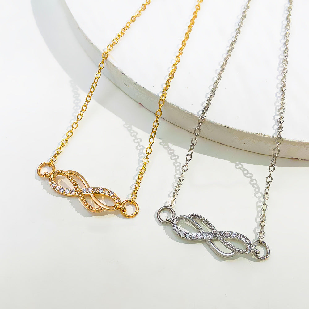 Wholesale Vintage Infinity 8-Character Ring with Diamonds  Anklets
