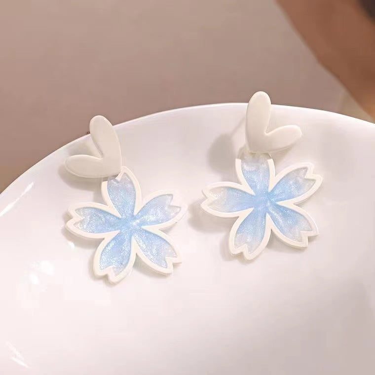 Wholesale  Cherry Blossom Earrings  Love Earrings