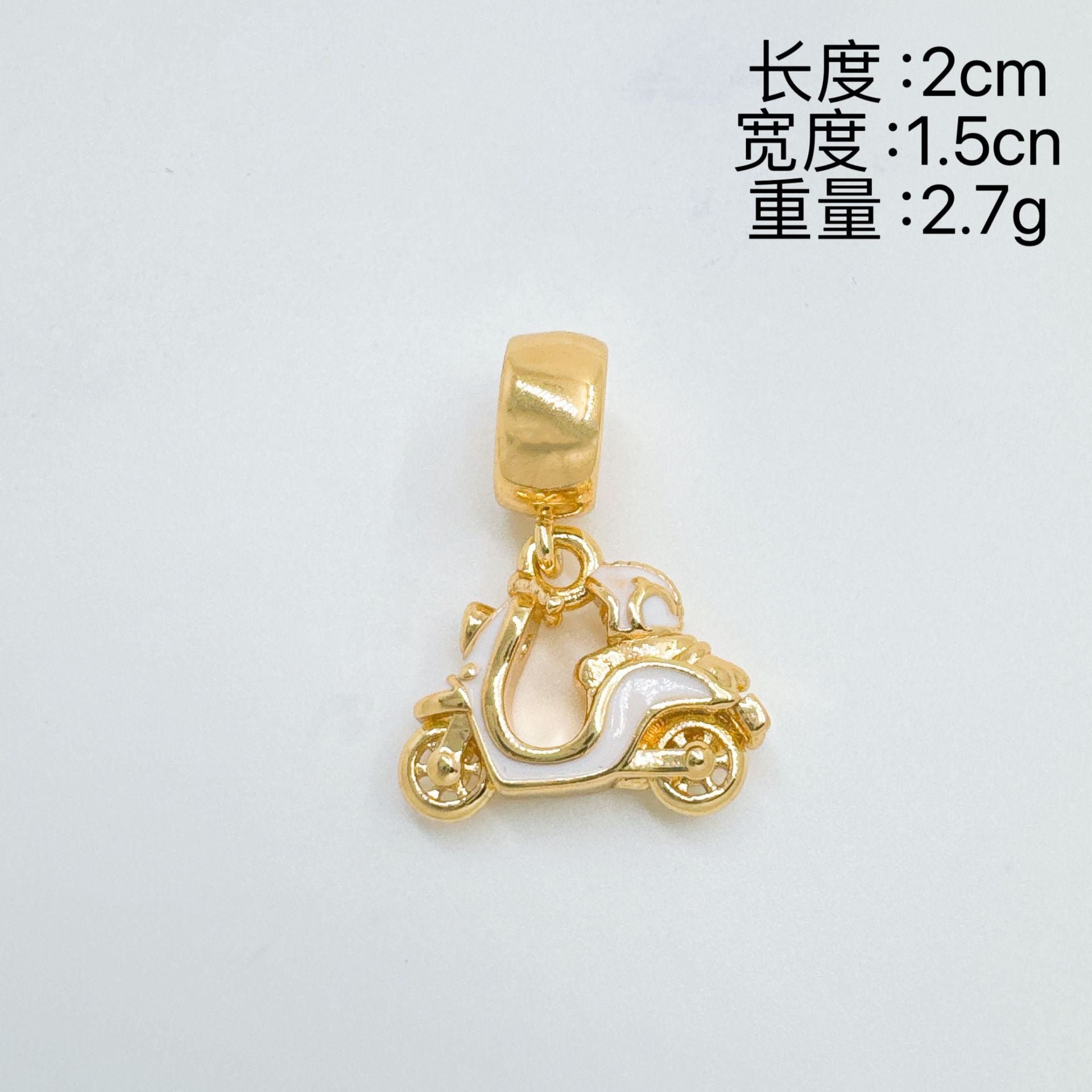 Wholesale Sweet Cool Style Gold Plated Donkey Pendant DIY Jewelry Accessory Gift