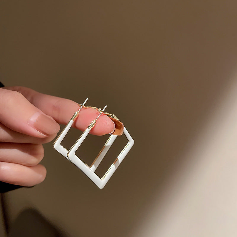 Wholesale 925 Silver Needle Earrings Exaggerated Earrings Statemente Earrings ACC-ES-Huiih003