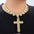 Wholesale Diamond Cross Pendant Cuban Necklace