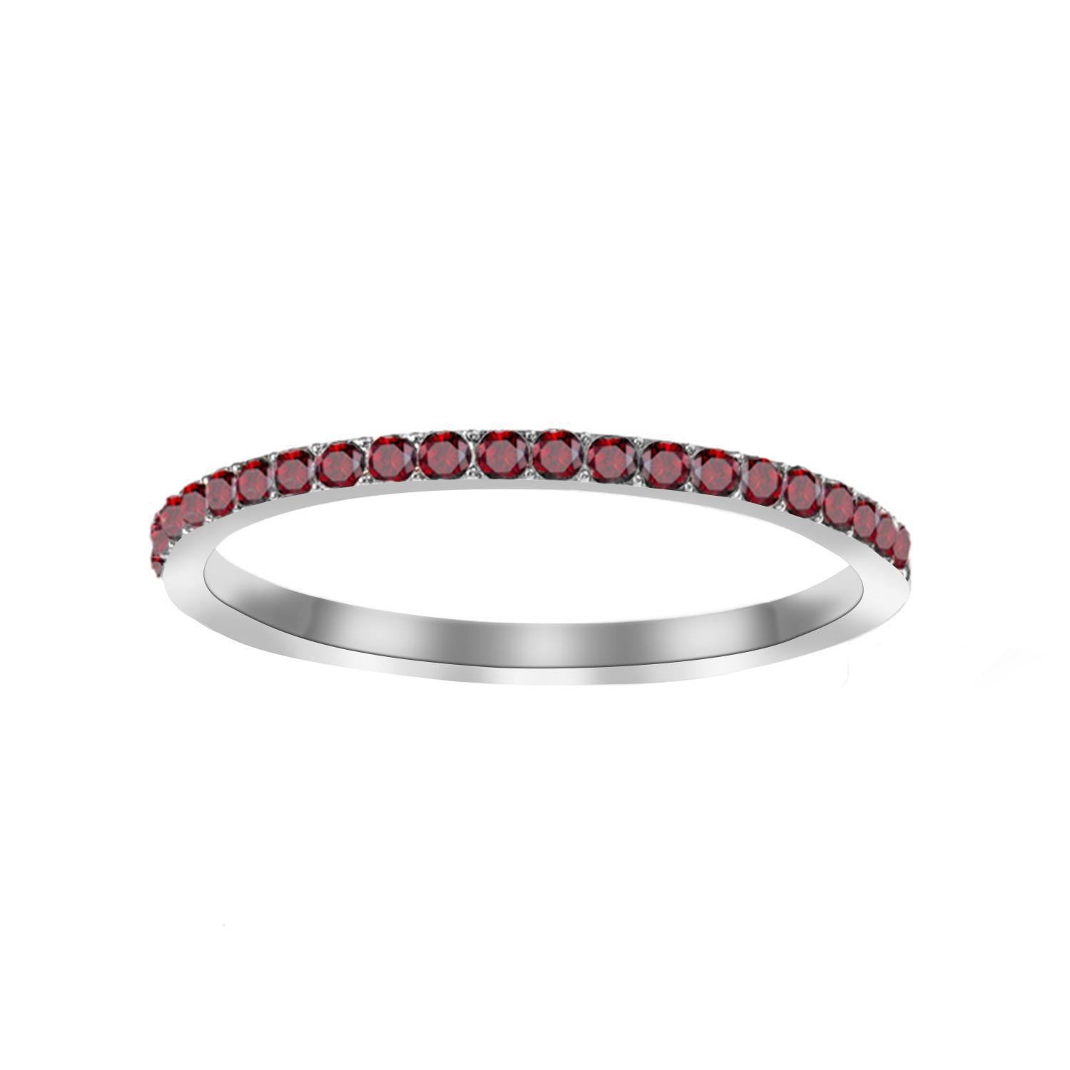 Wholesale Stainless Steel Ring with Colorful Birthstone-Colored Diamond Accents