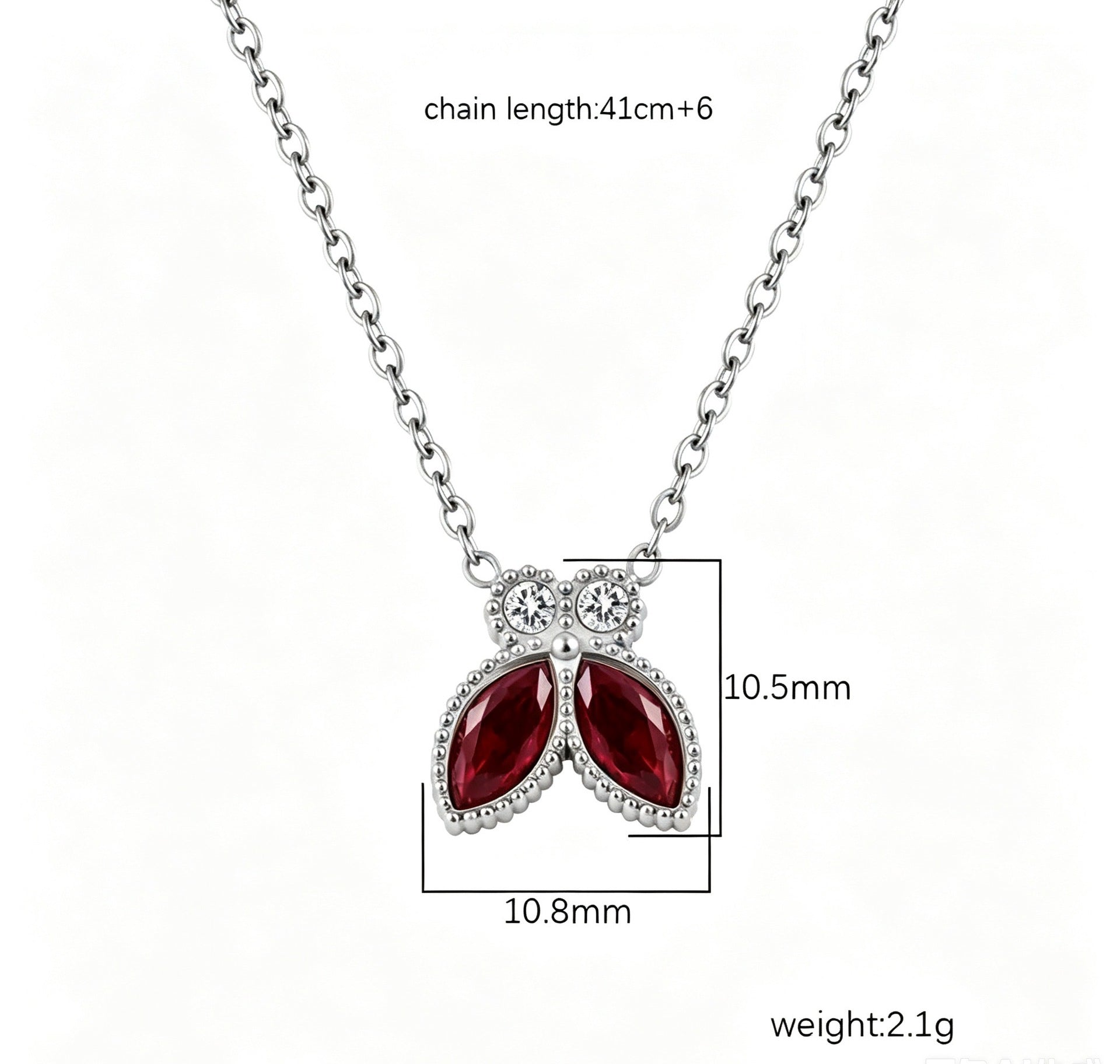 Wholesale Butterfly Cubic Zirconia Earring Set - 18K Gold Plated Stainless Steel,  Women' s Fashion Jewelry Accessory