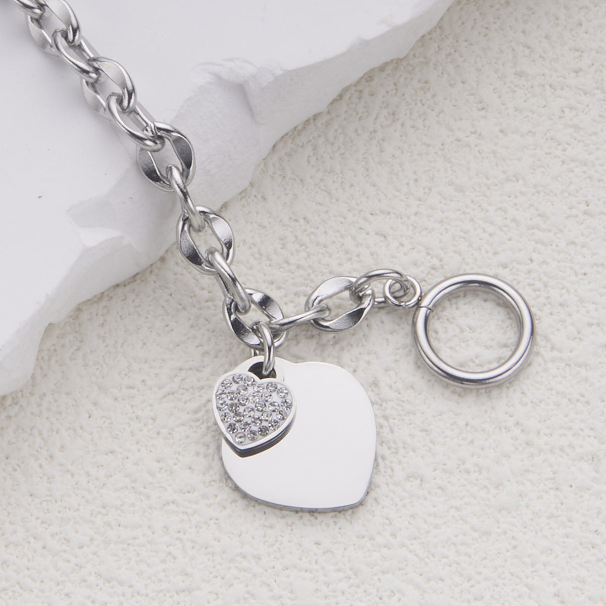 Wholesale Love Stainless Steel  Buckle High Sense  Bracelet