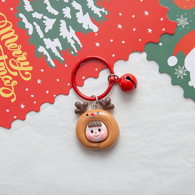 Wholesale  Cute Christmas Pendant Keychain