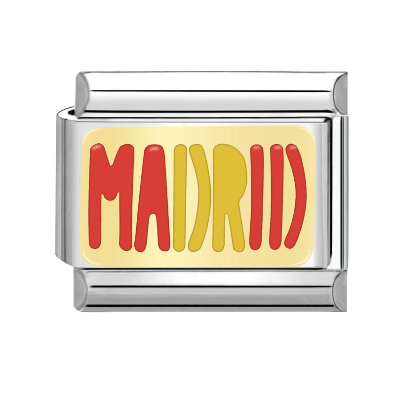 Wholesale Italian Charm Bracelet 9mm DIY Splicing Removable Stainless Steel Composable Bracelet