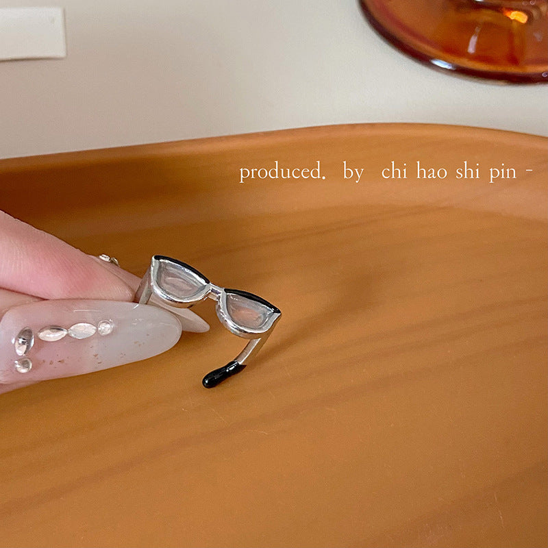 Wholesale Fun Cute Mini Sunglasses Open Ring
