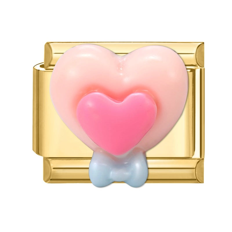 Wholesale Italian Charm Bracelet 9mm DIY Splicing Cute Creative Stainless Steel Composable Bracelet