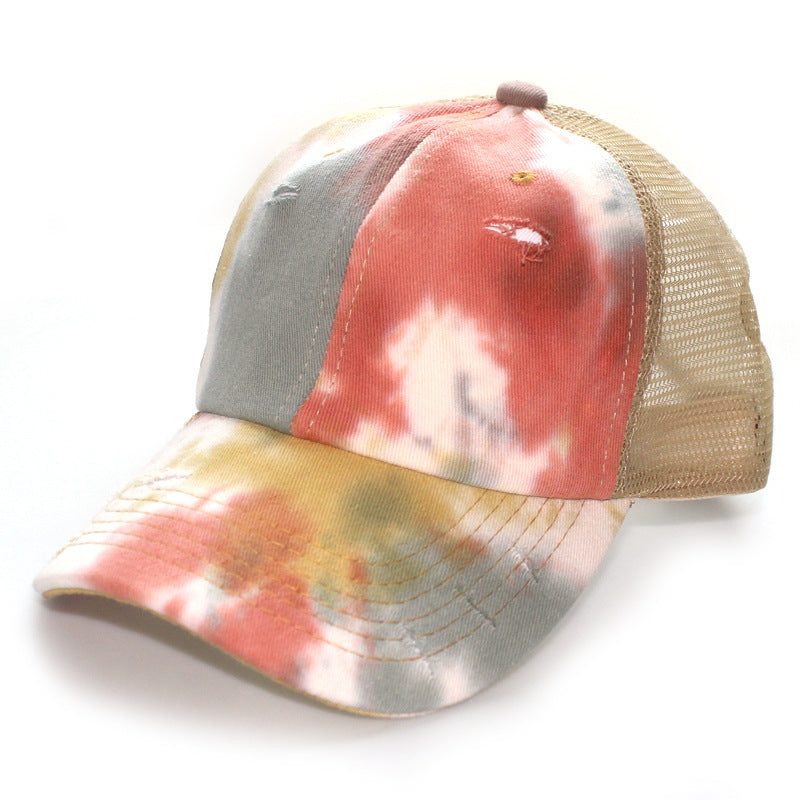 Wholesale Tie Dye Mesh Cap Cotton Hat Baseball Cap ACC-HT-JiaTuo007
