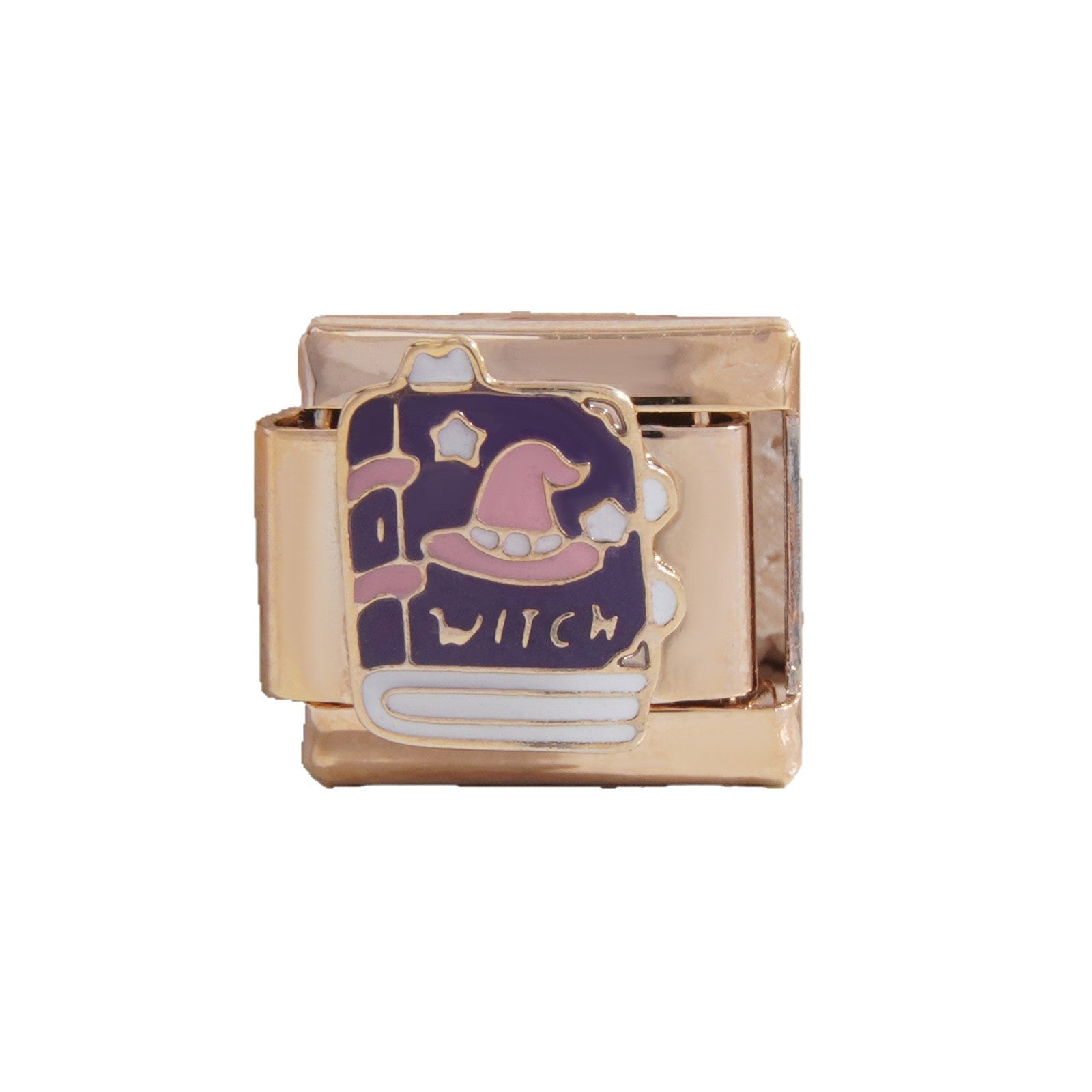 Wholesale Italian Charm Bracelet 9mm DIY Splicing Creative Pattern Stainless Steel Composable Bracelet