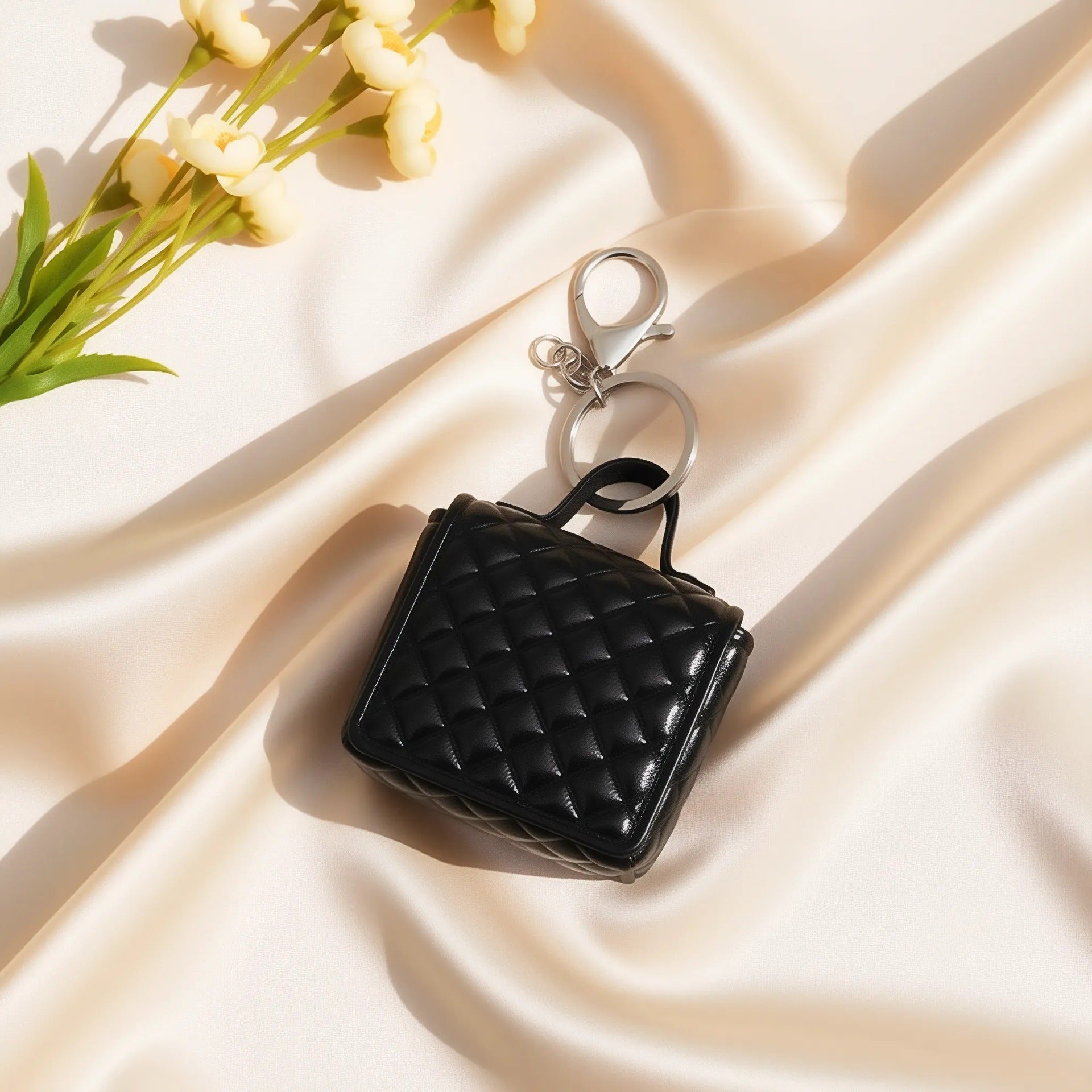 Wholesale Handmade Leather Quilted Coin Purse - Chic Phone Accessory &  Keychain