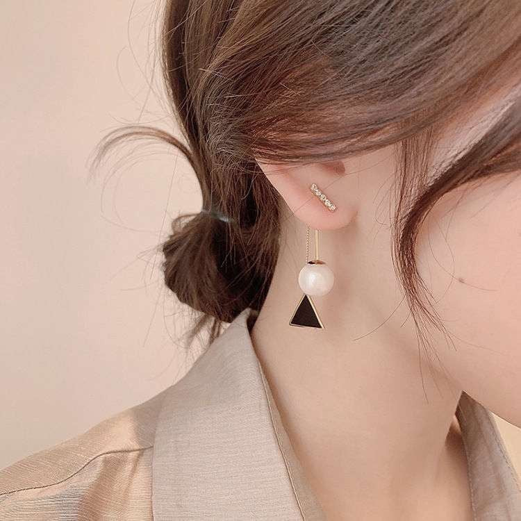 Wholesale Vintage 925 Large Pearl Earrings ACC-ES-Yixin006