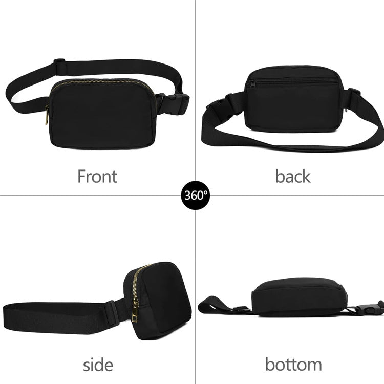 Wholesale Outdoor Sports Crossbody Bag Mobile Phone Bag Nylon  Waist Bag Belt Bags