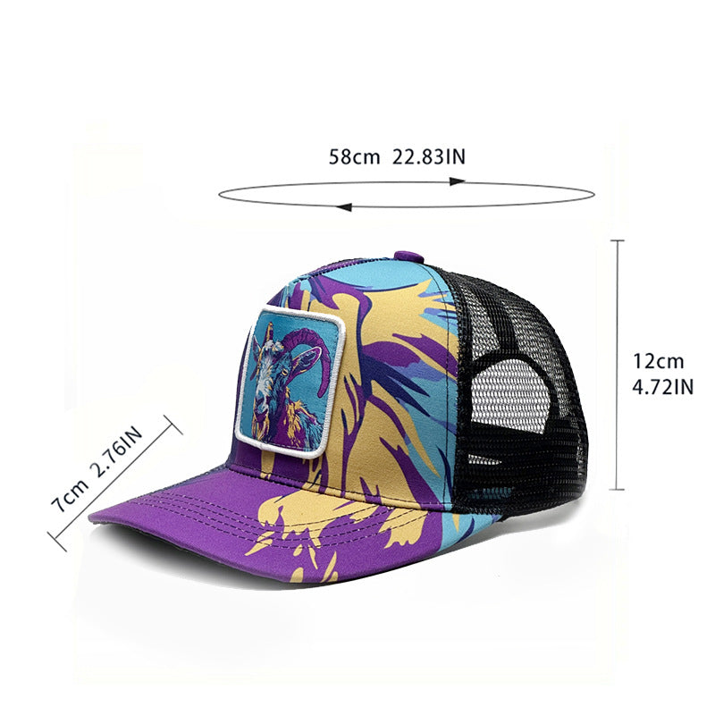 Wholesale Animal embroidery baseball cap