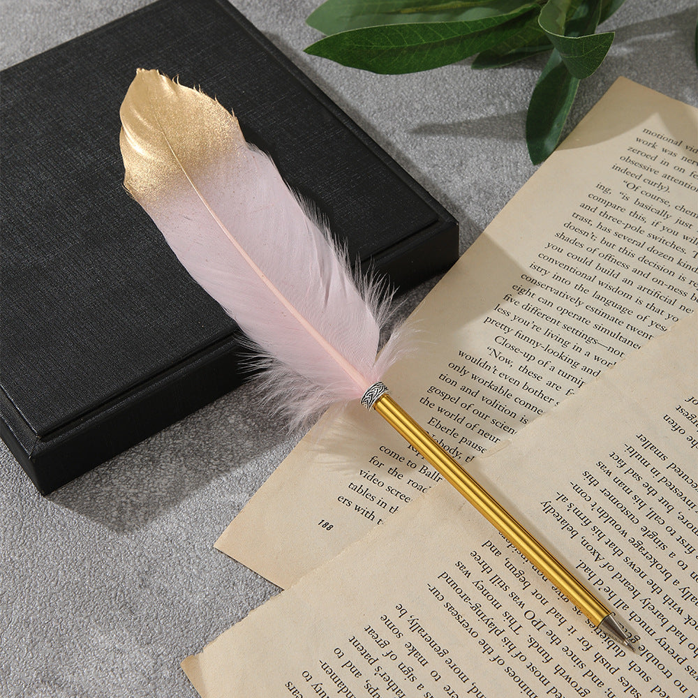 Wholesale Exquisite Feather Ballpoint Pen
