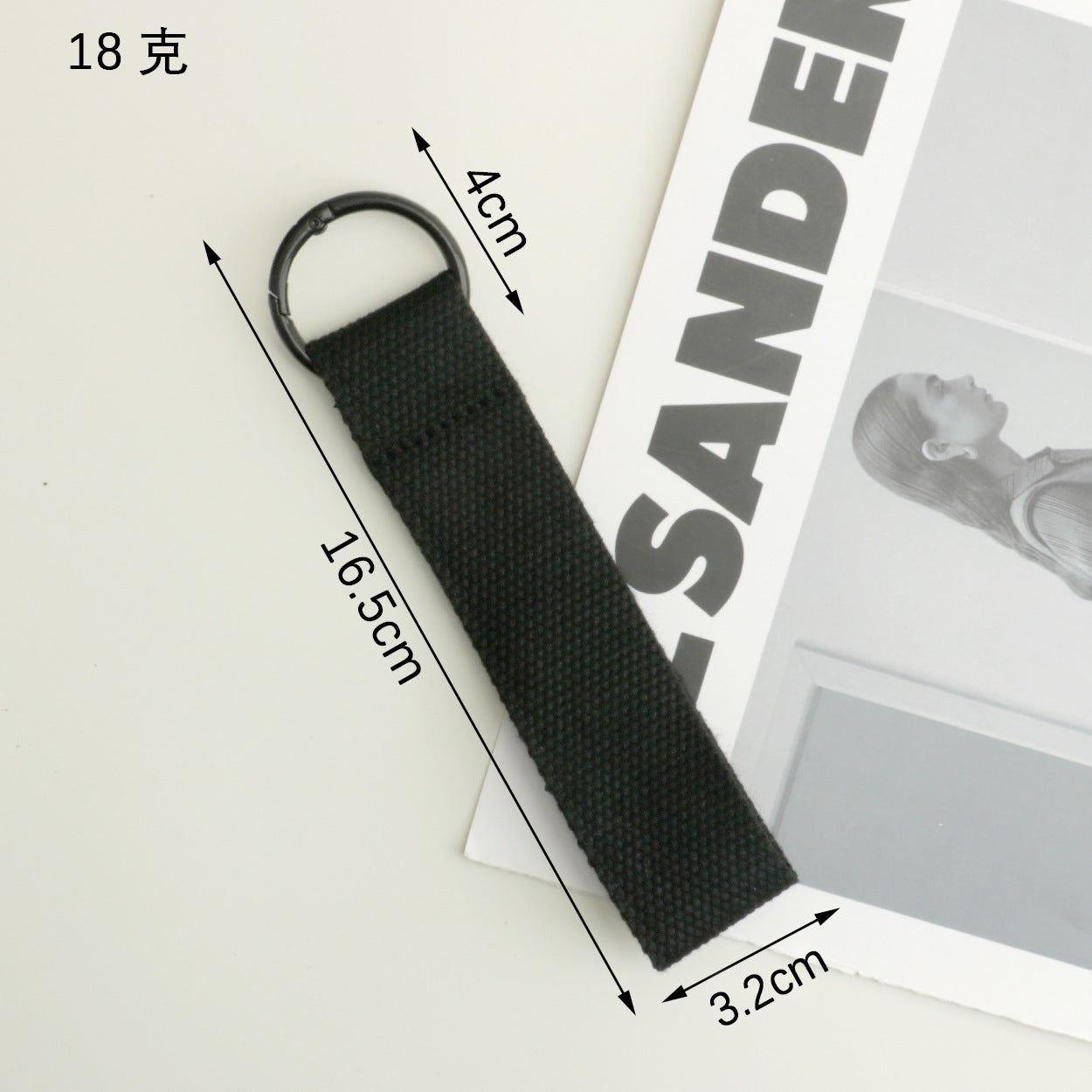 Wholesale Trendy Green Polyester Lanyard Keychain Wrist Strap Wedding Gift DIY Resale Accessory