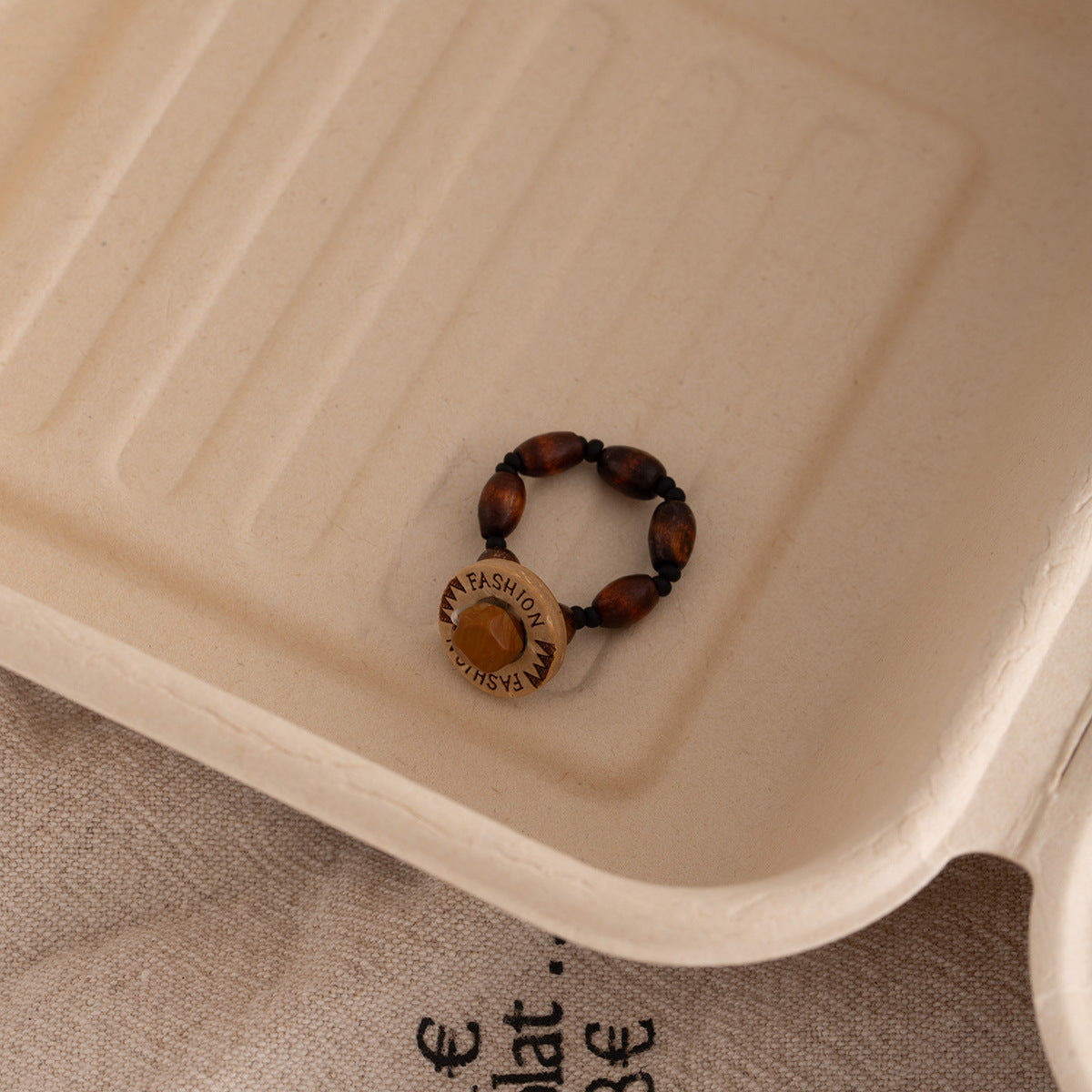 Wholesale Beads Vintage Button Ring