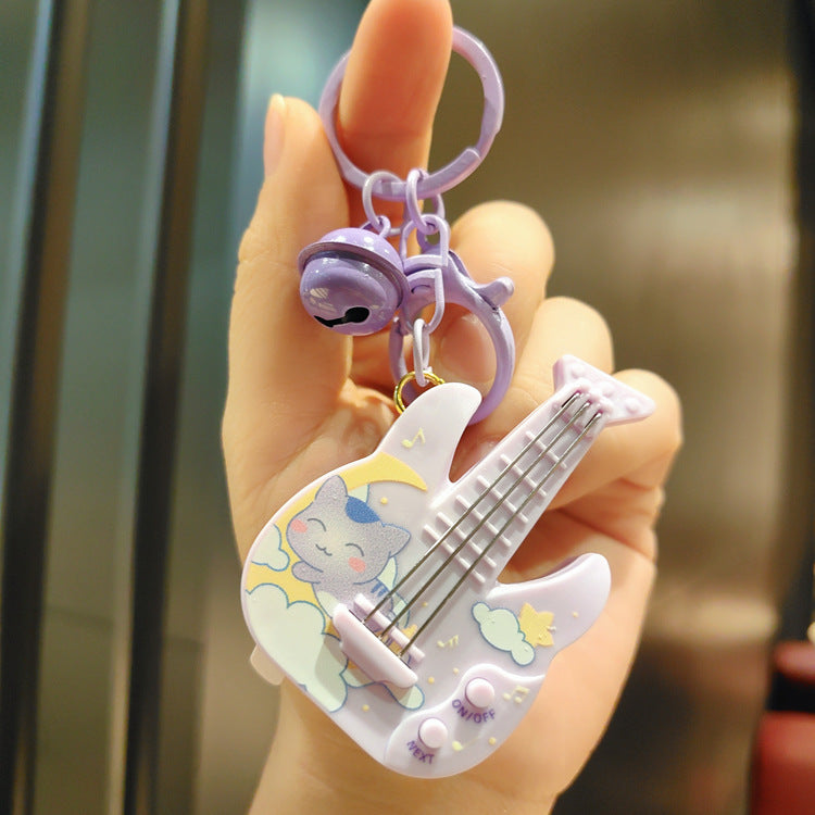 Wholesale Cartoon Animal Guitars Plastic Keychain ACC-KC-Shuot001